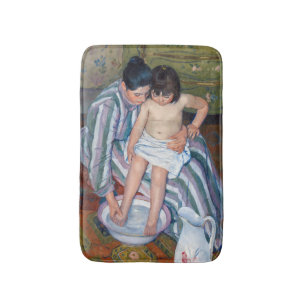 Tapete De Banheiro Mary Cassatt - O Banho da Criança / O Banho