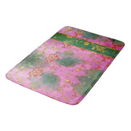 Tapete De Banheiro Máscara de Grunge Rosa Selvagem - Bath Mat