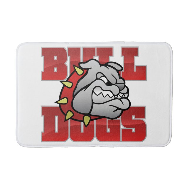 Tapete De Banheiro Mason Bulldogs #5 (Frente)