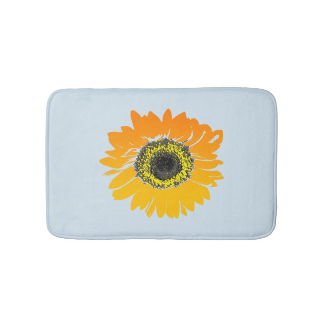 TAPETE DE BANHEIRO MAT DE BANHO SUNFLOWER (frente)