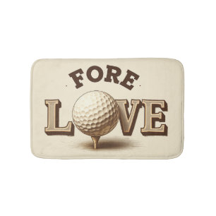 Tapete De Banheiro Matador De Golfe De Amor Para Golfistas