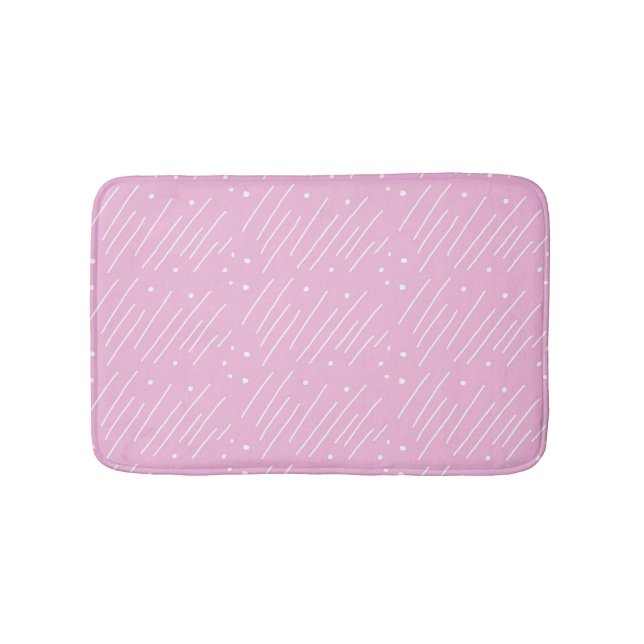 Tapete De Banheiro Matéria de Banho de Mod Roxo (frente)