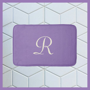 Tapete De Banheiro Matéria-Prima de Pó Monogramas