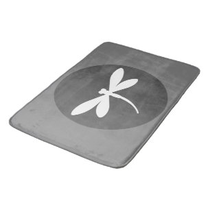 Tapete De Banheiro Matriz de Bandeja de Dragonfly de Cor Personalizá