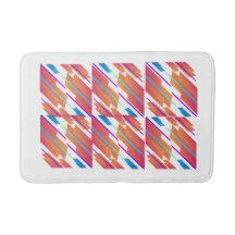 Matriz de Banho Colorida Vibrante