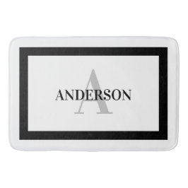 Tapete De Banheiro Matriz de Banho de Borda Colonial Contemporânea