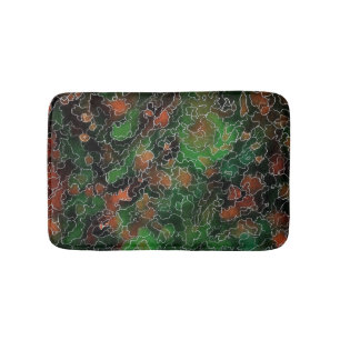 Tapete De Banheiro Maze Verde