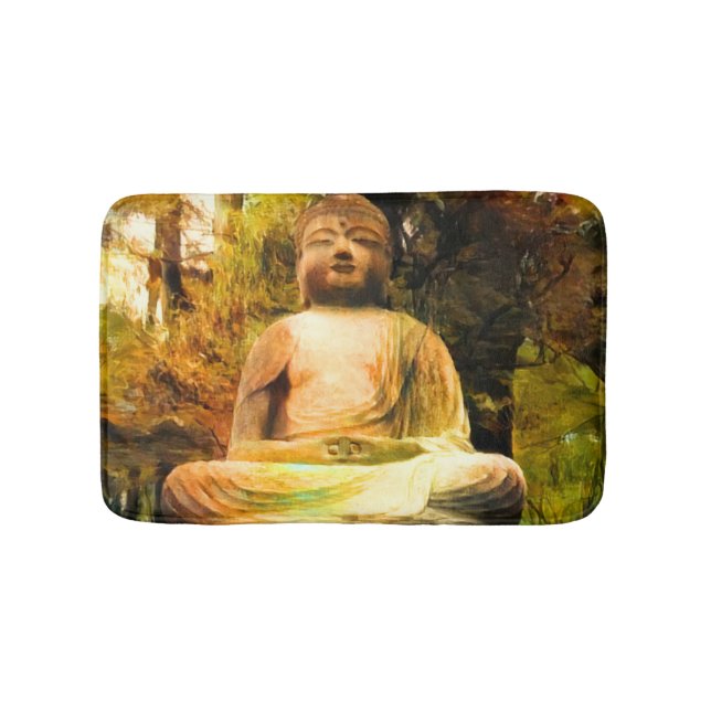 Tapete De Banheiro Meditação Buda (frente)