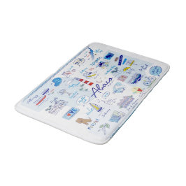 Tapete De Banheiro Medium Bath Mat- "O ABC da Cidade da Esperança"