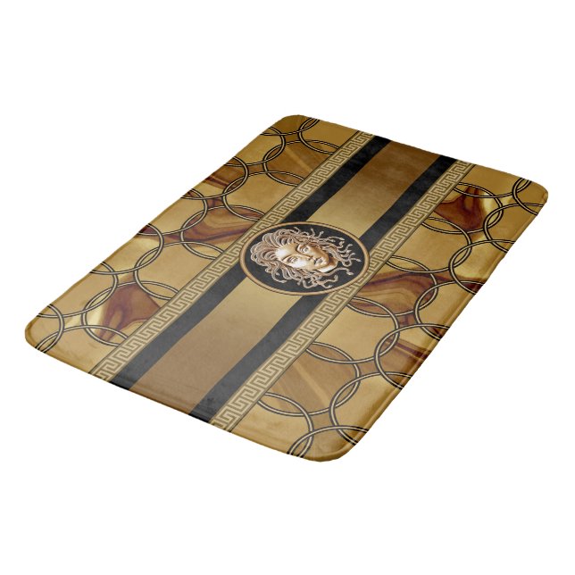 Tapete De Banheiro Medusa Marble Bath Mat (Angulado)