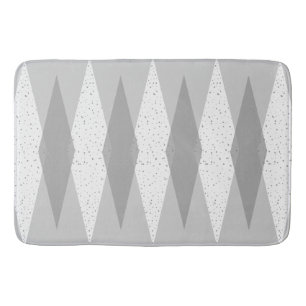 Tapete De Banheiro Meio século Moderna Argyle Bath Mat