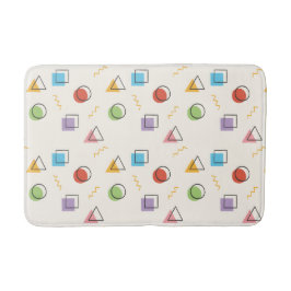 Tapete De Banheiro Memphis Mats de banho-maria