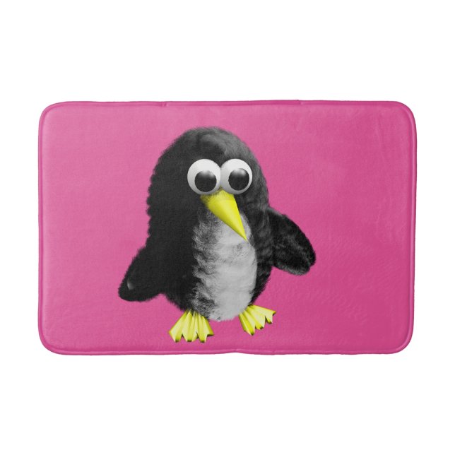 Tapete De Banheiro Meu amigo o pinguim (Frente)