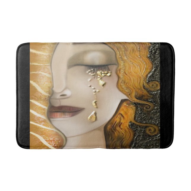 Tapete De Banheiro Meu Klimt Serie: Ouro (Frente)