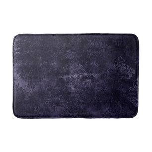 Tapete De Banheiro Midnight Velvet Damask Indigo Purple Grunge Glam