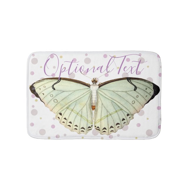 Tapete De Banheiro Mint Green Beauterfly (frente)