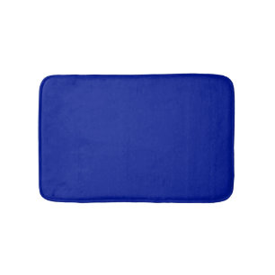 Tapete De Banheiro Minúsculo cobalto azul sólido elegante moderno 
