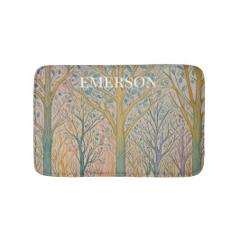 Tapete De Banheiro Misty Reverie