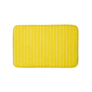 Tapete De Banheiro Modelo Branco Amarelo Elegante moderno