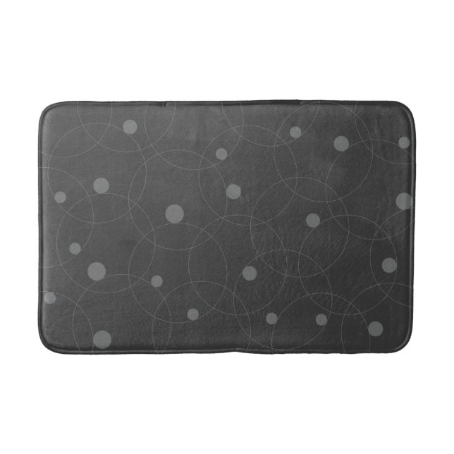 Tapete De Banheiro Modern, simple, playful, fun pattern of circles (Frente)