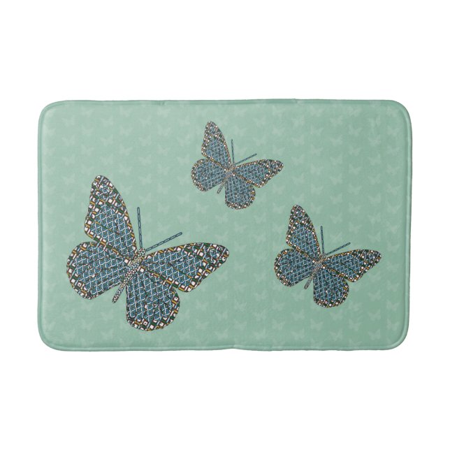 Tapete De Banheiro Monarca marroquina Bath Mat (Frente)