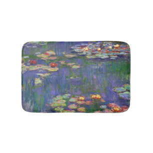 Tapete De Banheiro Monet Water Lily - Pintura de plataforma