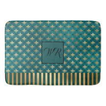 Monograma de luxo elegante e Dourado Armador medie