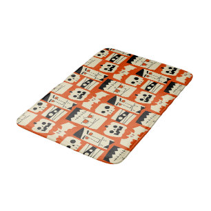 Tapete De Banheiro Monstros Retro Mod