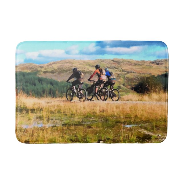 TAPETE DE BANHEIRO MONTANHA BIKING (Frente)