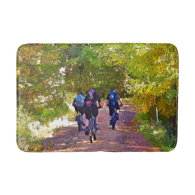 TAPETE DE BANHEIRO MONTANHA BIKING (Frente)