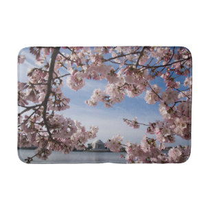 Tapete De Banheiro Monumentos   Jefferson Memorial Cherry Blossoms