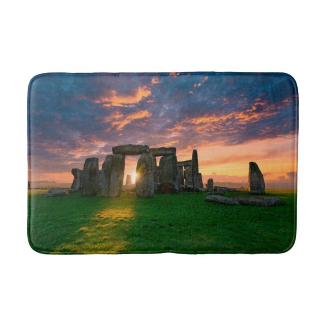 Tapete De Banheiro Monumentos | Stonhenge, Inglaterra (Frente)