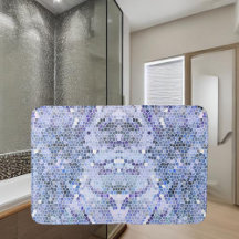 Mosaico azul-gelo elegante, moderno