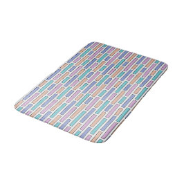 Tapete De Banheiro Mosaico Pastel Bricks