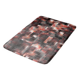 Tapete De Banheiro Mosaico quadrado estilo azulejo virtual em bege a 