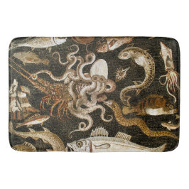 Tapete De Banheiro Mosaico Romano Antiquado Mesquita de Pedra da Vida