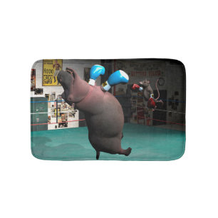 Tapete De Banheiro Mouse Beats Hippo KO