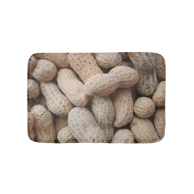 Tapete De Banheiro Muitos amendoins torrados e salgados na casca (frente)