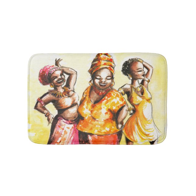 Tapete De Banheiro Mulheres da dança (frente)
