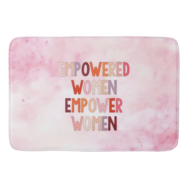 Tapete De Banheiro Mulheres Empoderadas Empoderam Mulheres (Frente)