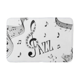 Tapete De Banheiro Música Jazz legal