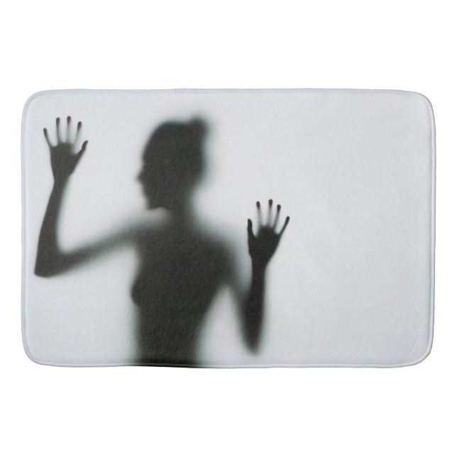 Tapete De Banheiro Mystique Silhouette Bath Mat - Dramático e Plush (Frente)