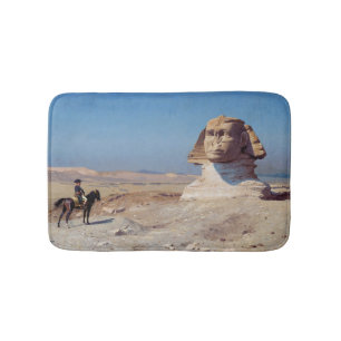Tapete De Banheiro Napoleão Bonaparte Antes do Esfinge (por Gérôme)