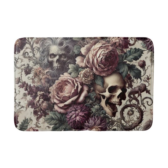 Tapete De Banheiro Nascer ao Bloom - Vitoriano Gótico (Frente)