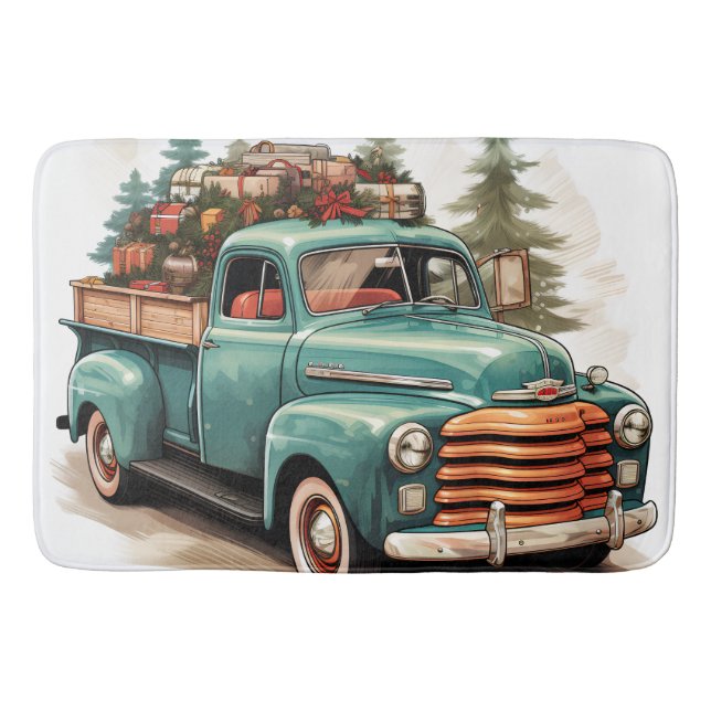 Tapete De Banheiro Natal Bath Mat (Frente)