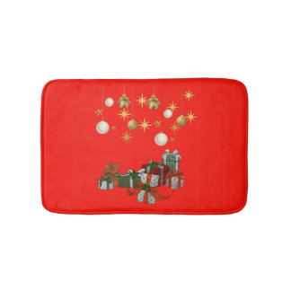 Tapete De Banheiro Natal Chic