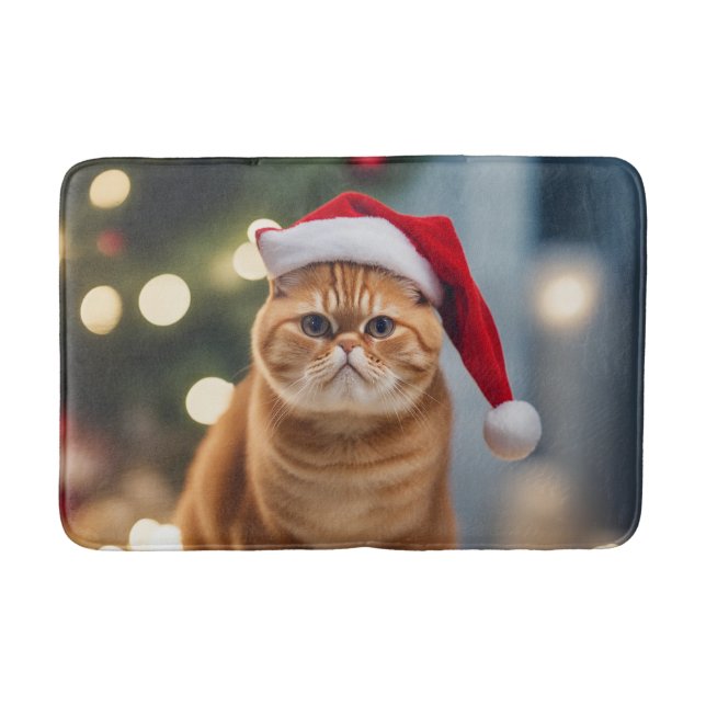 Tapete De Banheiro Natal Exótico (Frente)