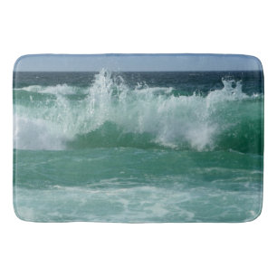 Tapete De Banheiro Nature Beach Sea Waves Moderno Modelo Grande