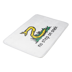 Tapete De Banheiro Nenhum passo na paródia de snek Gadsden SnekRight