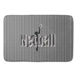 Tapete De Banheiro Netball O Jogo, Memória Espuma Bathmat